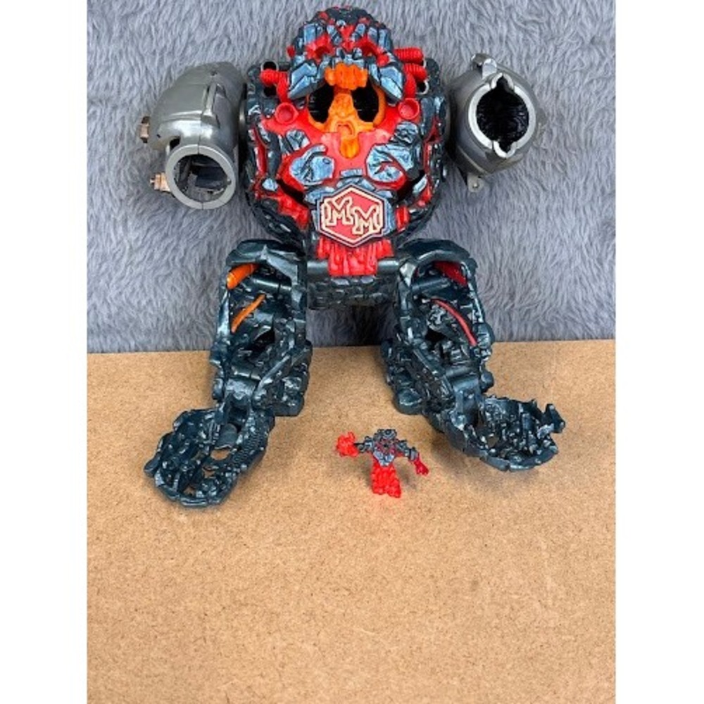 Vintage 1993 Mighty Max Doom Zones Magus the Lava Lord Playset Bluebird Toys